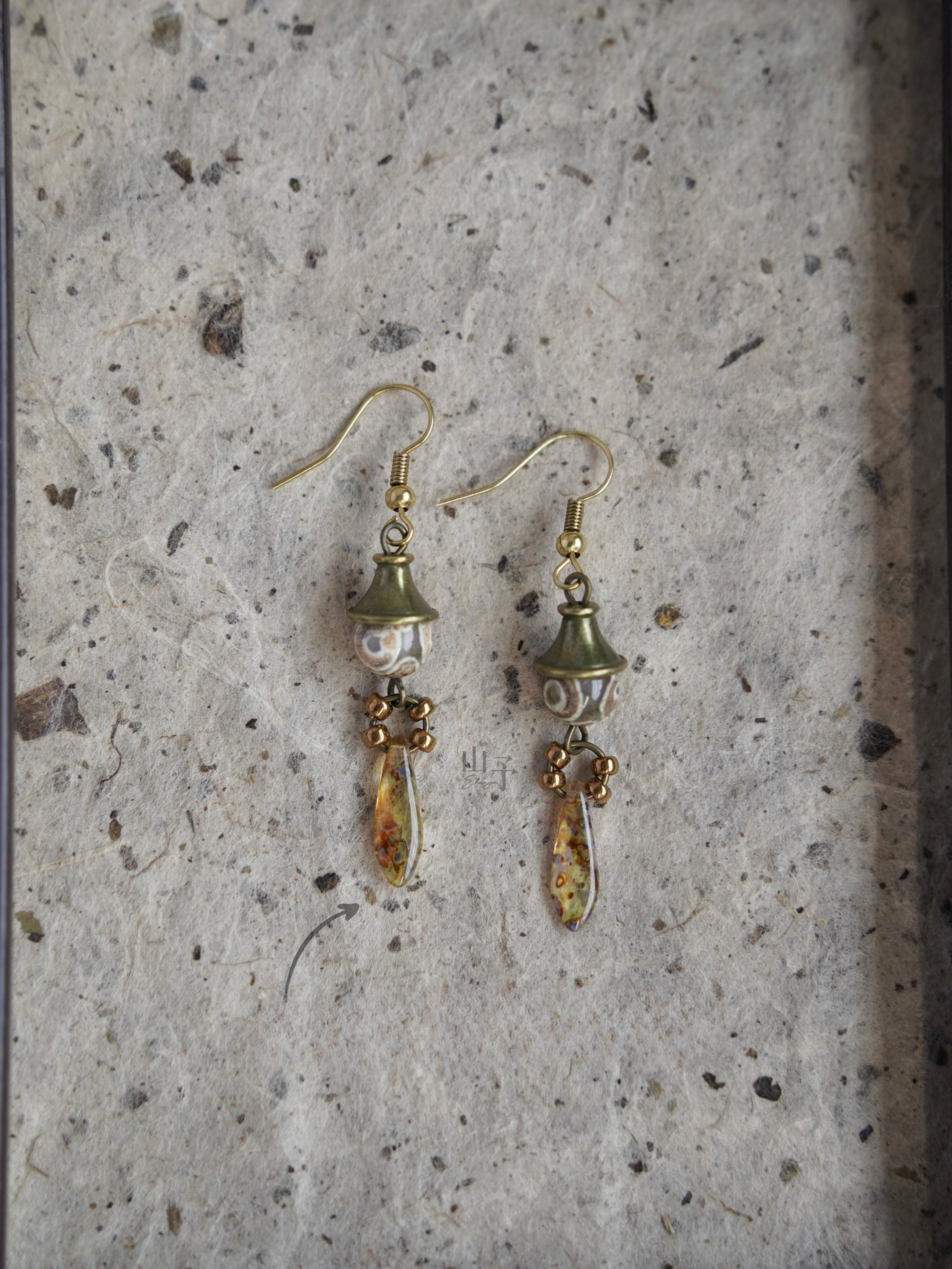 Dream Nest Vintage New Chinese-Style Earrings